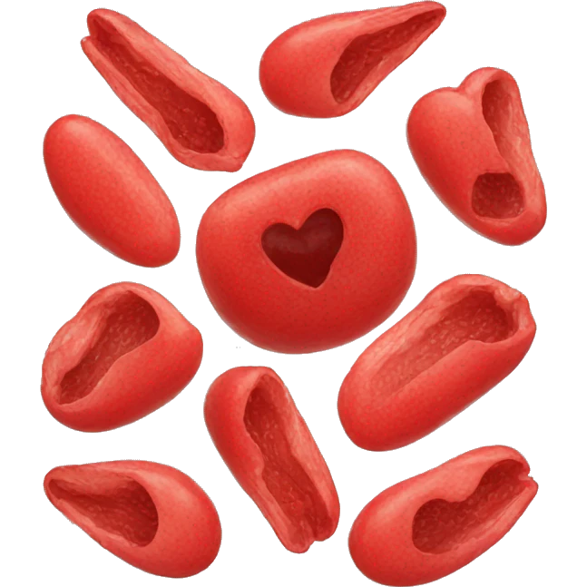 Cœur rouge emoji