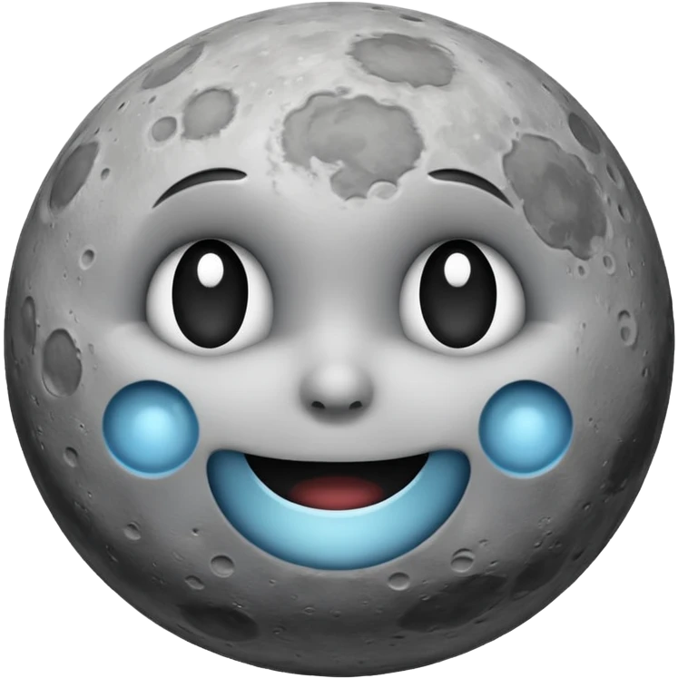 moon without face emoji