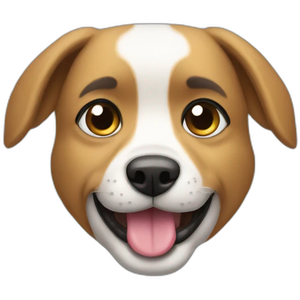 Perrita emoji