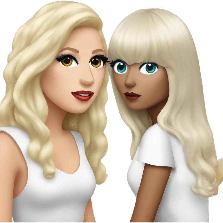 lady gaga and taylor swift emoji