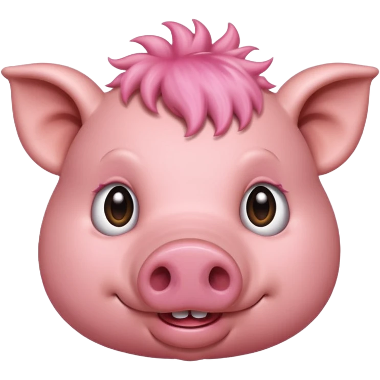 Schwein mit schnabel emoji