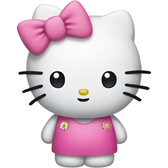 Hello kitty emoji