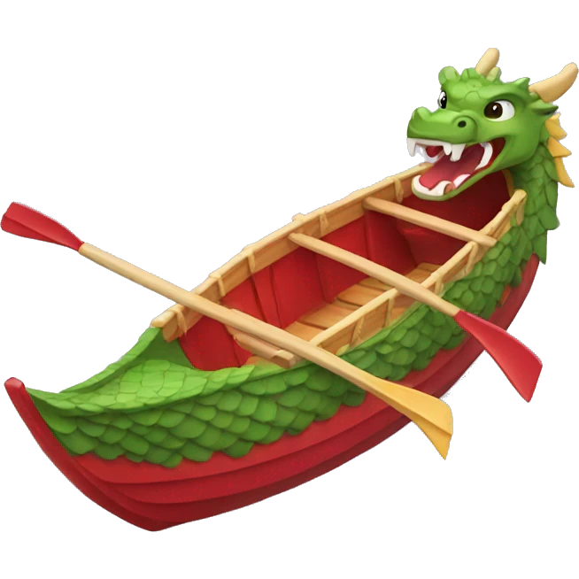 Dragon boat emoji