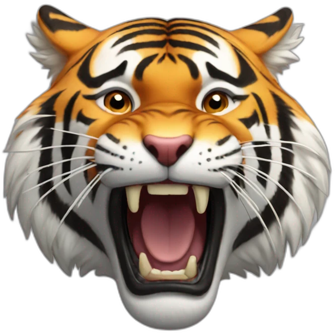 tiger roar emoji