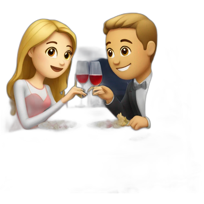 romantic dinner emoji