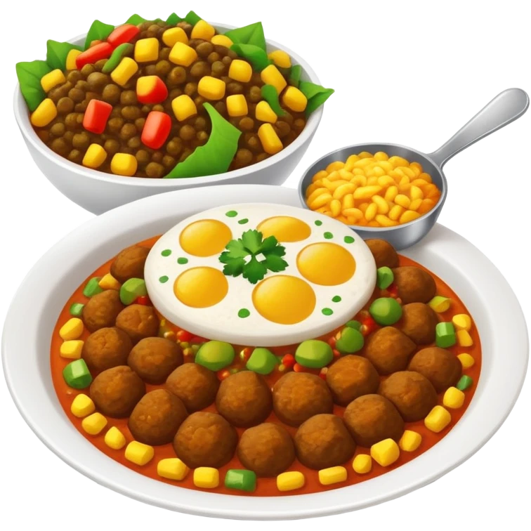 Delicious Ethiopian food emoji