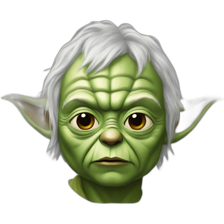 yoda portrait emoji