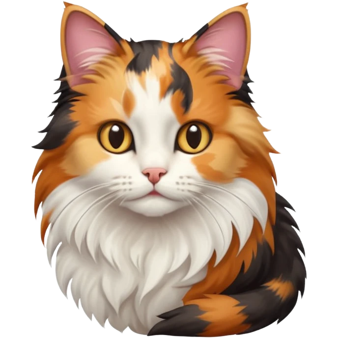 realistic cat from a side angle emoji