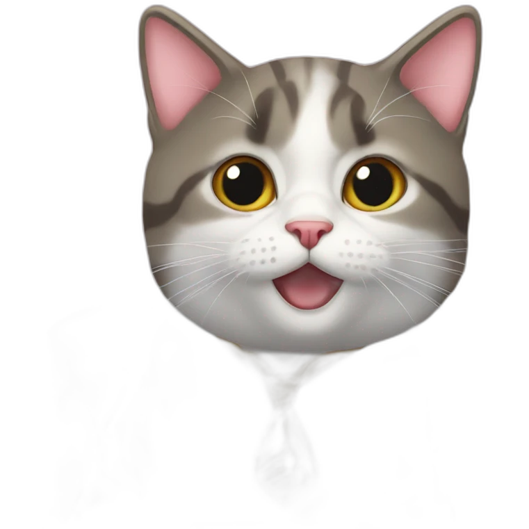 Chat sur tortu emoji