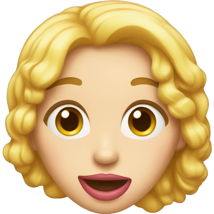 woman with tongue out emoji