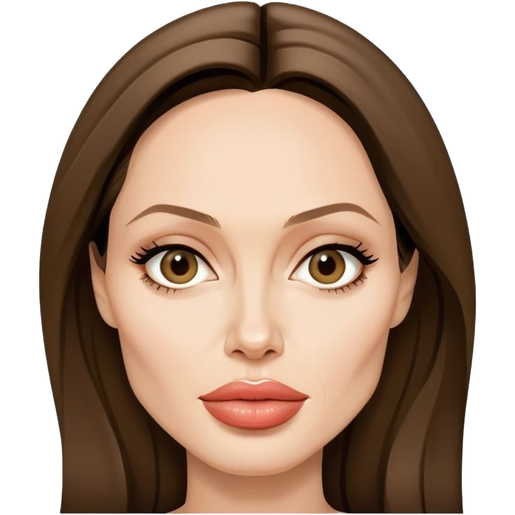 Create face Angelina Jolie emoji