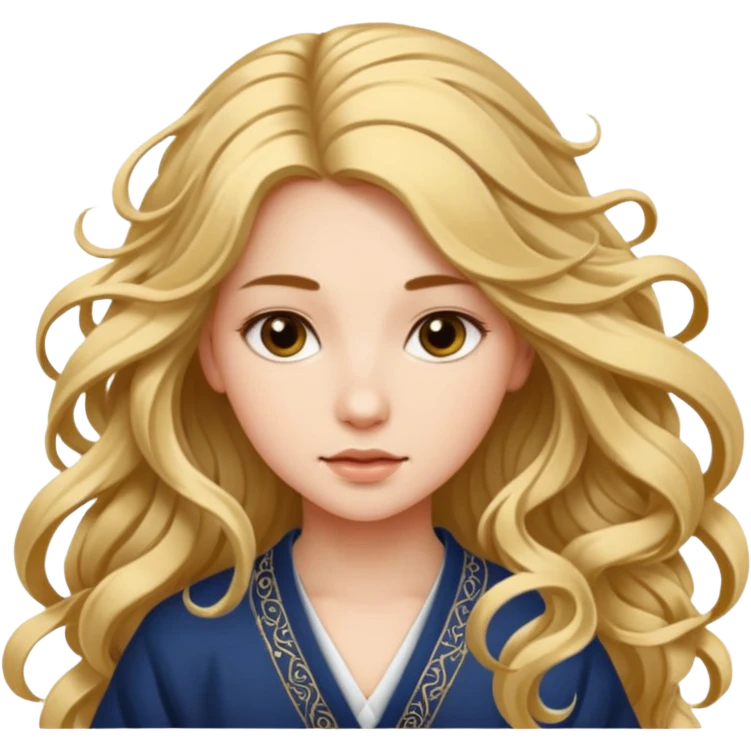 Calligraphy Girls emoji