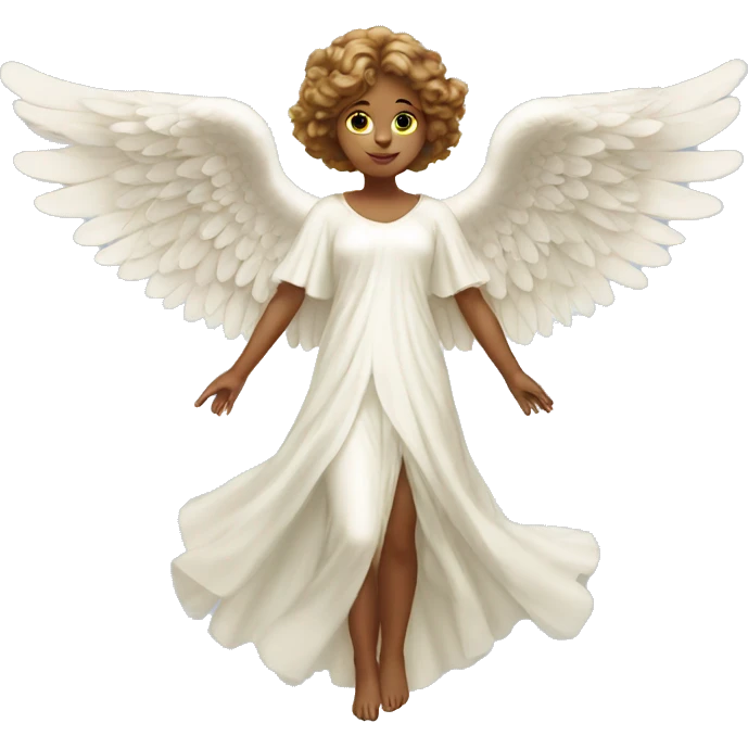 divine angel with wings emoji