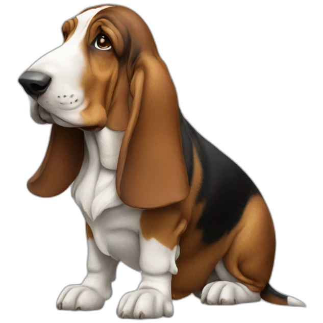 Dog-basset-hound-full-height emoji