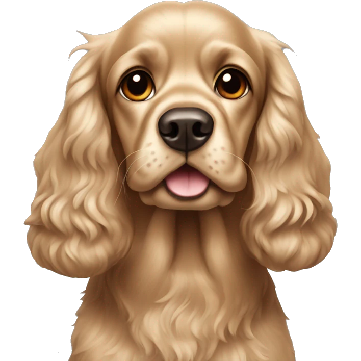 Cocker spaniel emoji