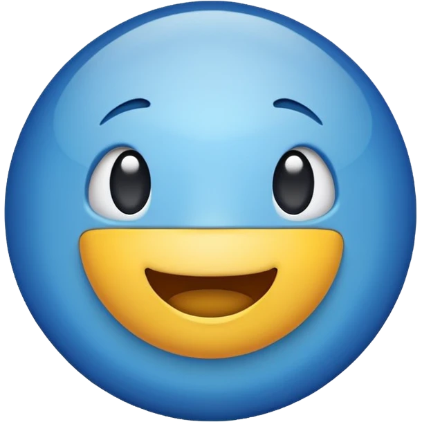 Blue tick emoji