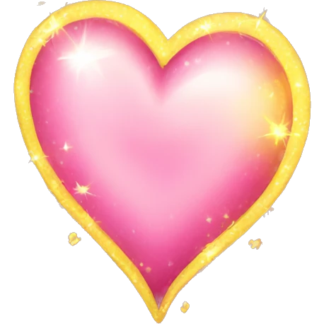 sparkling heart emoji