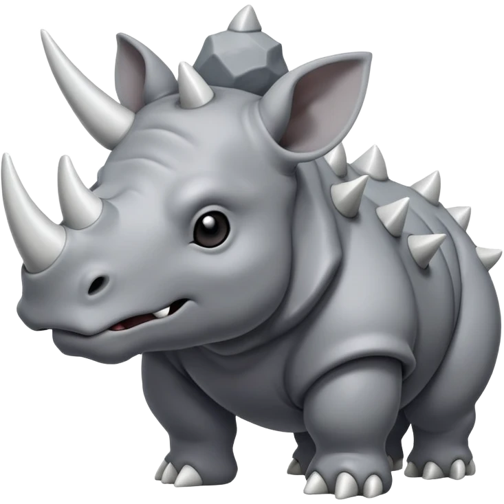 Rhyhorn-Pokémon emoji
