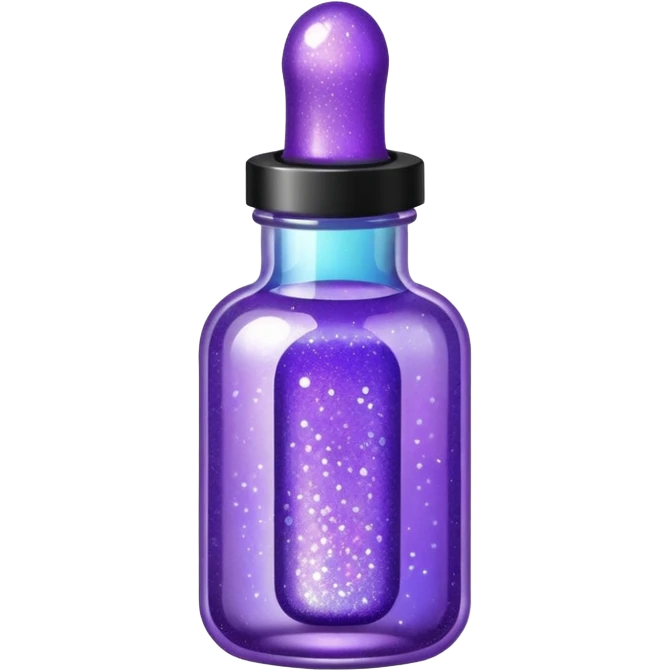 glitter purple remedy emoji