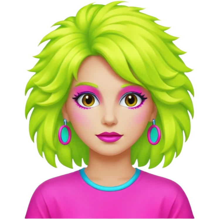 80s woman emoji