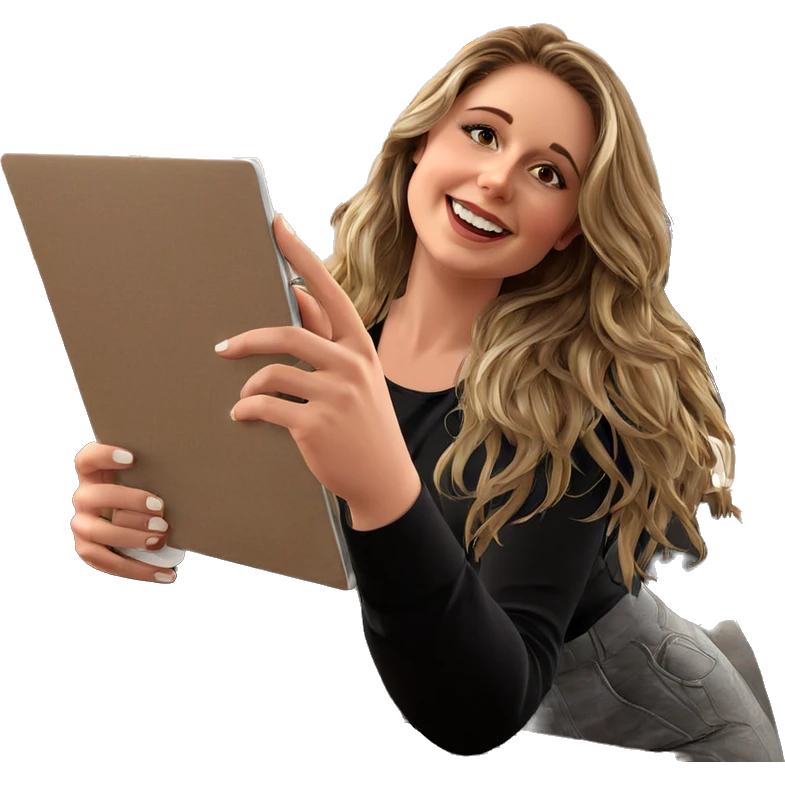 smiling girl with cup indoors emoji