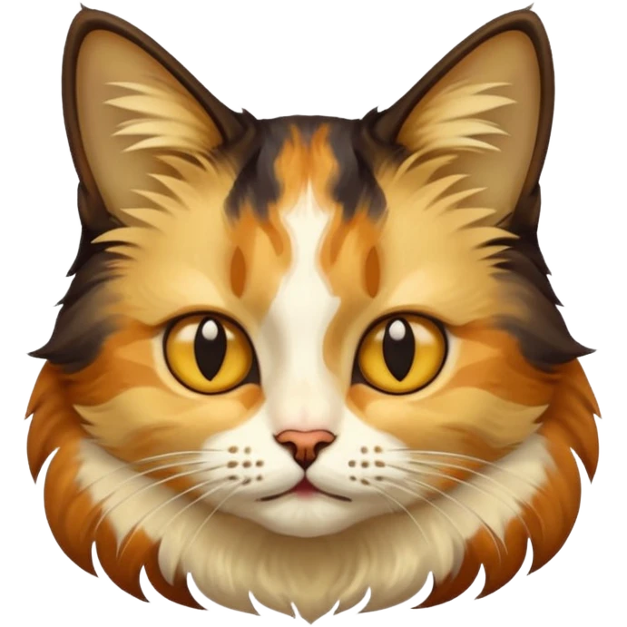 mona lisa artwork, cat face emoji