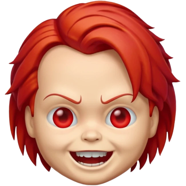 Un emojin de chuky emoji