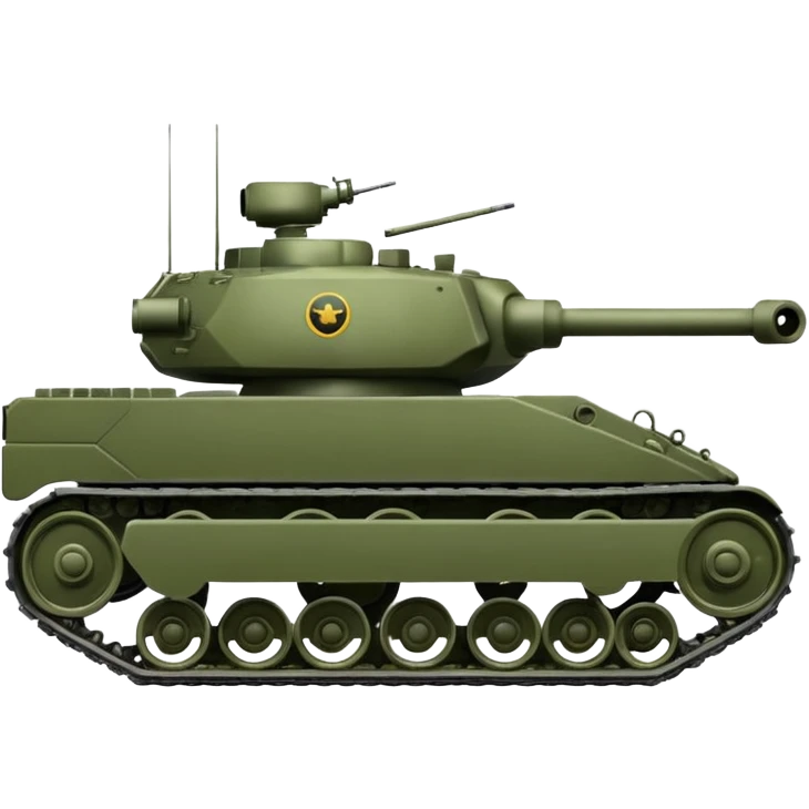 A tank emoji