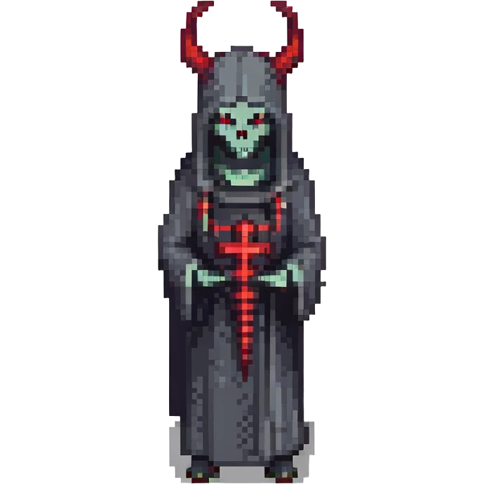 A satanic ritual emoji