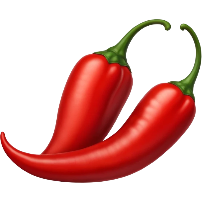 spicy chili pepper, vibrant, expressive emoji