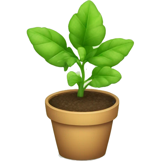 Cute little plant emoji