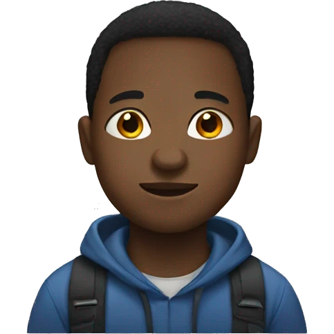 black person with down syndrome emoji