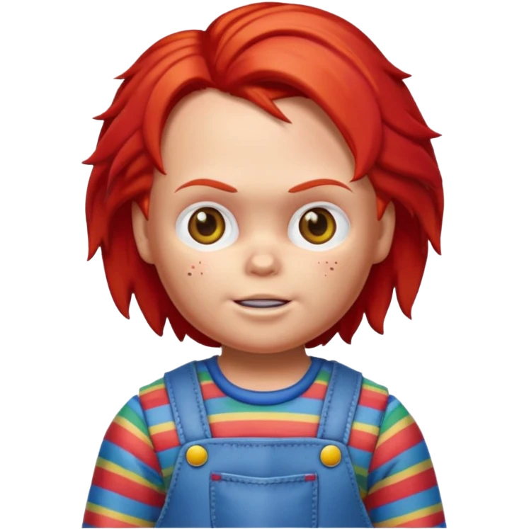 Un emojin de chuky emoji