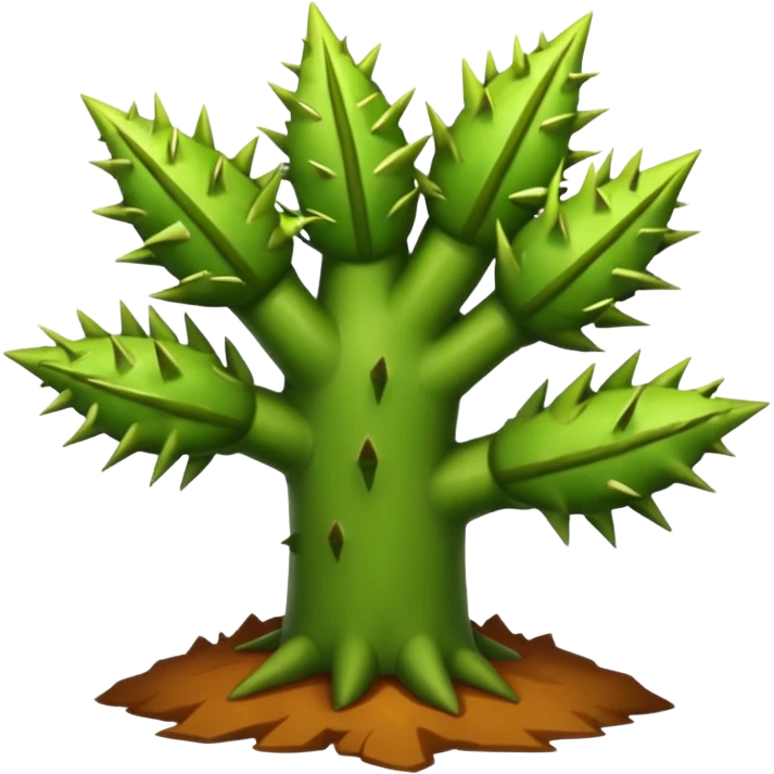 bush in desert emoji