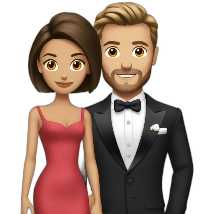 posh and becks emoji