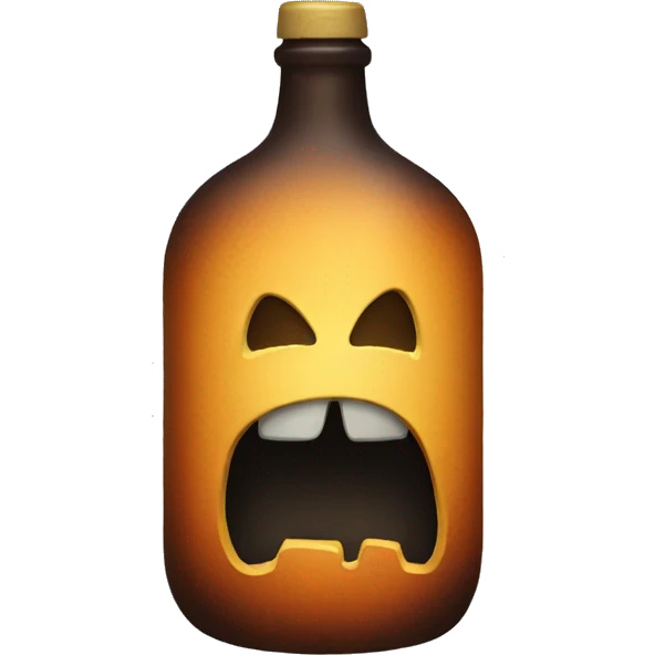 halloween bottle emoji
