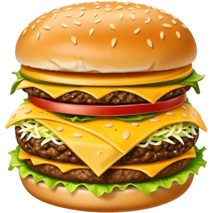 A ultra yummy Big Mac ad emoji