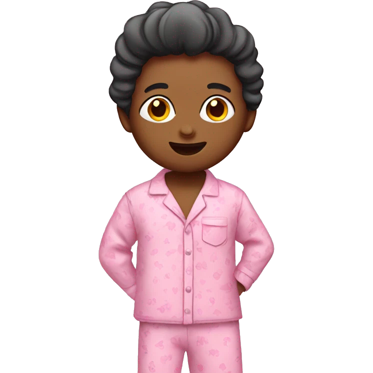 Pink pijama emoji