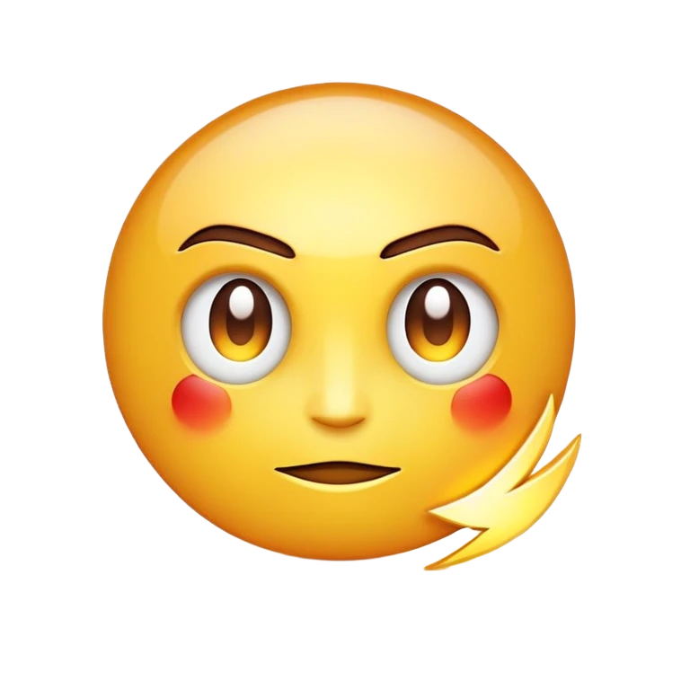 Flash emoji