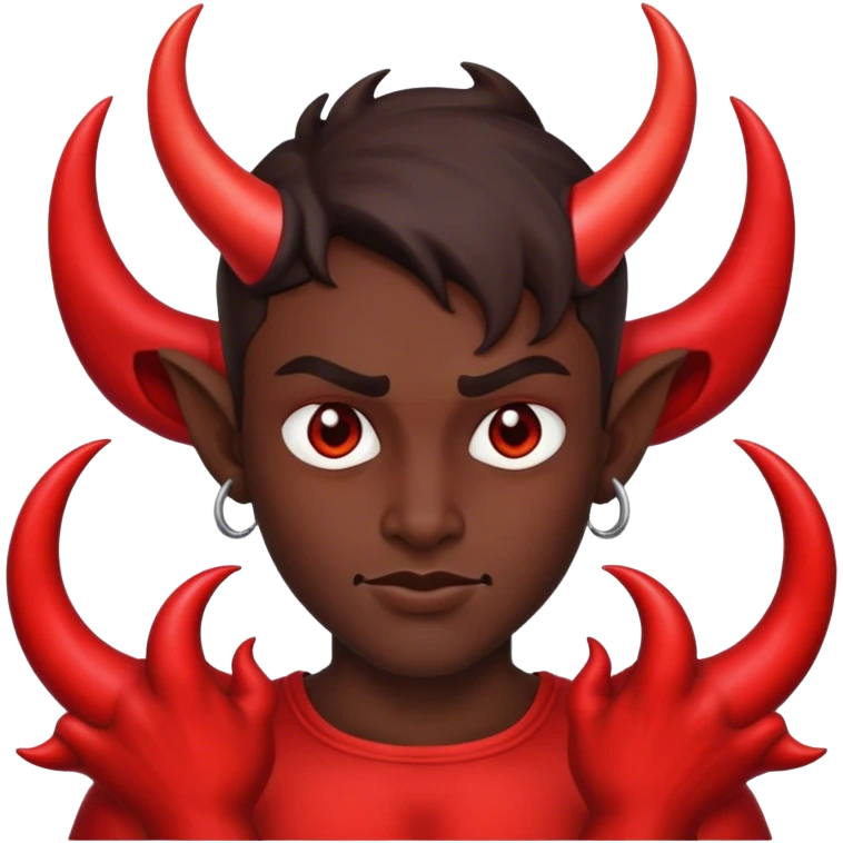 Add devil horns  emoji