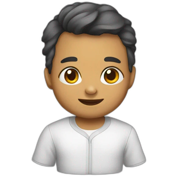 Bebé disfrazado emoji