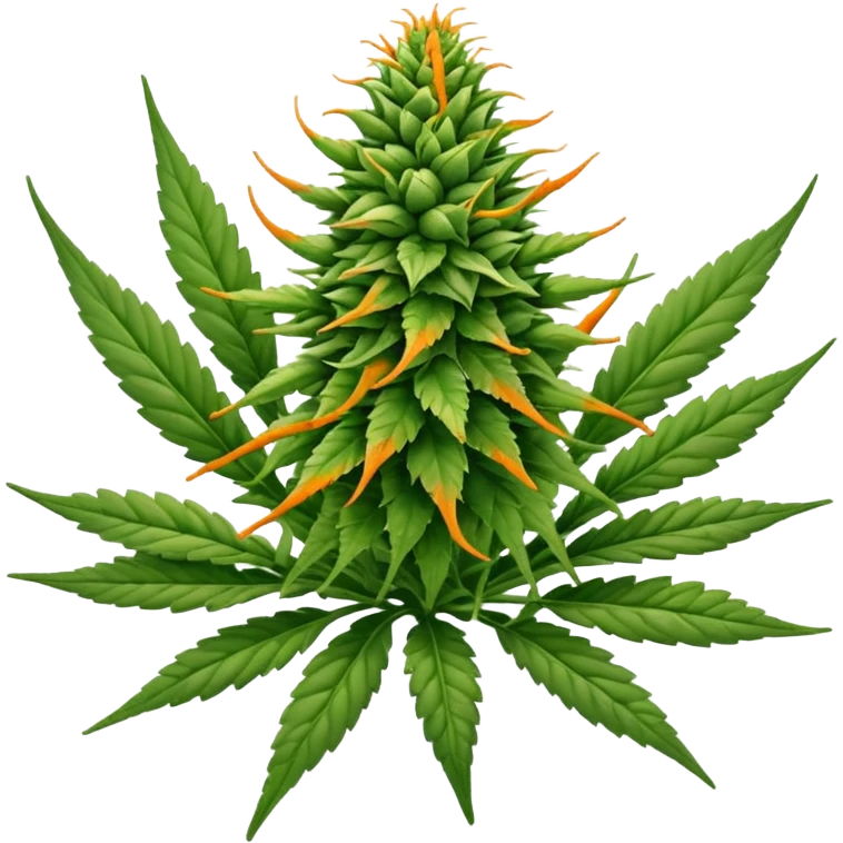 Marajuana bud emoji