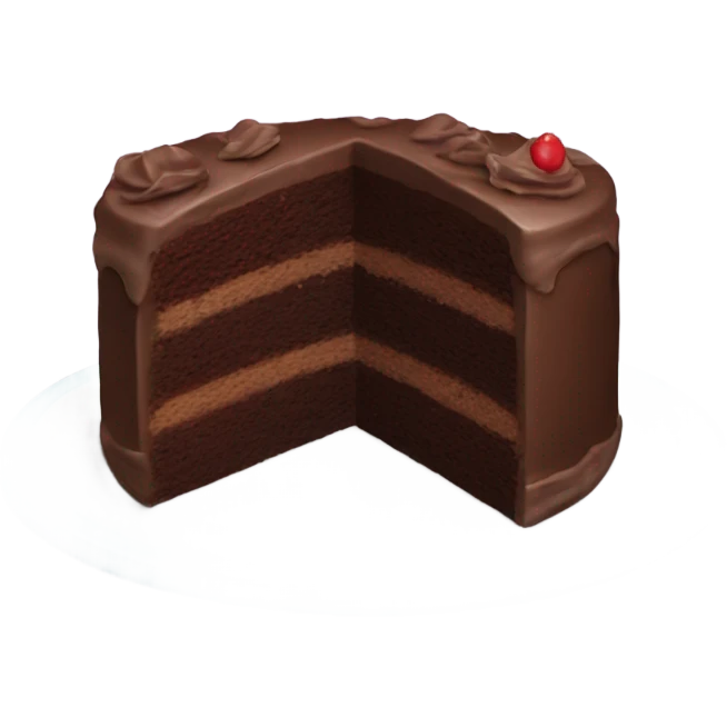 CHOCOLATE CAKE emoji