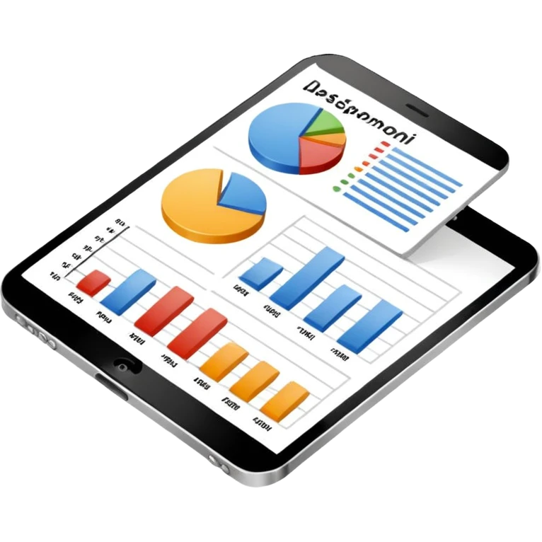 report with charts emoji