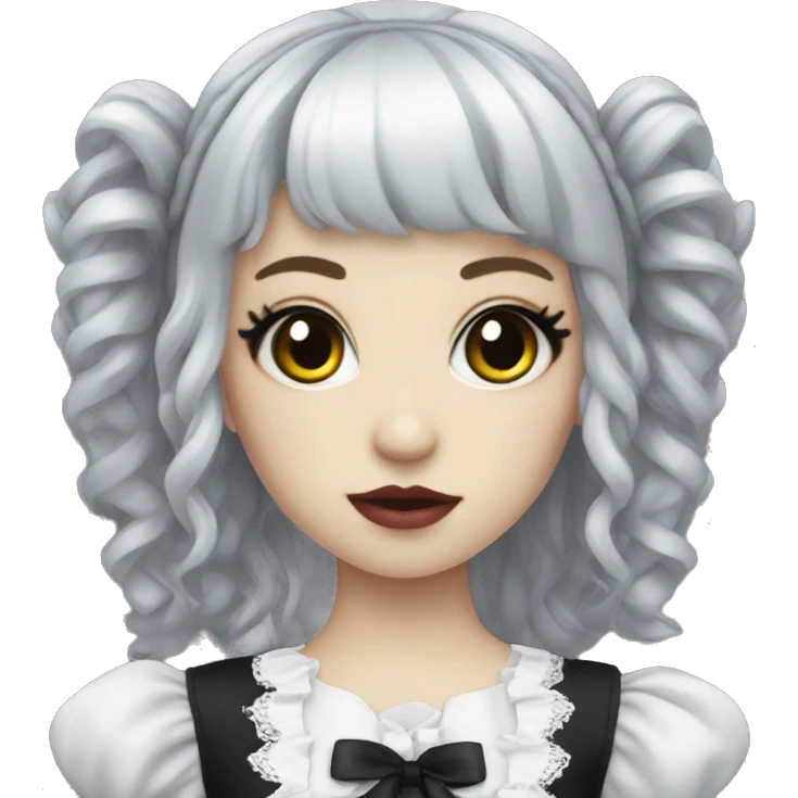 gothic lolita doll emoji