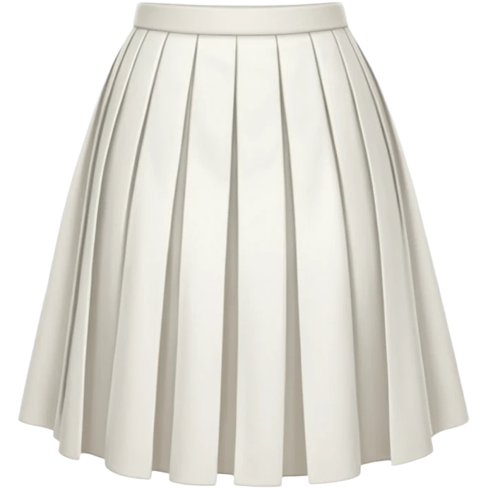White skirt emoji
