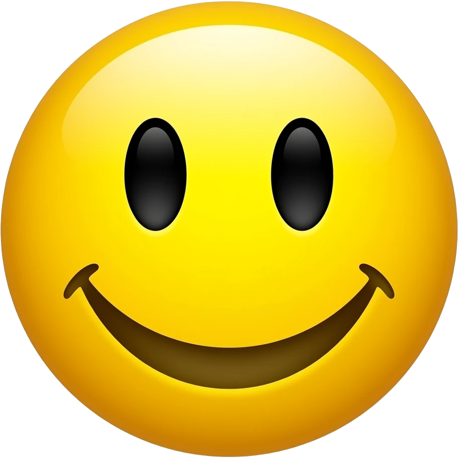 Disguise face yellow smiely emoji