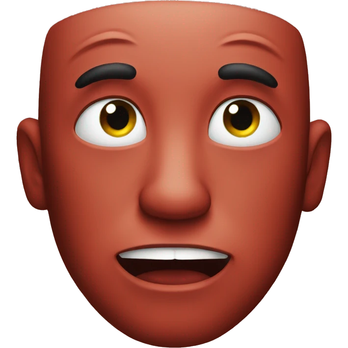 Red one emoji