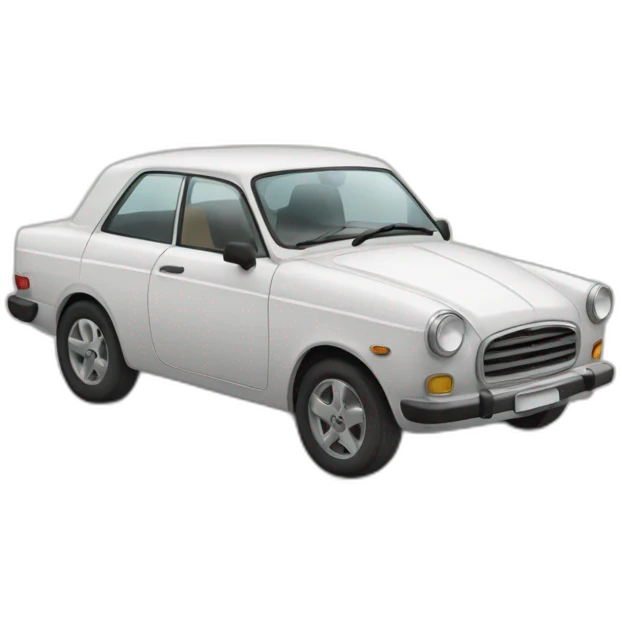 une voiture emoji