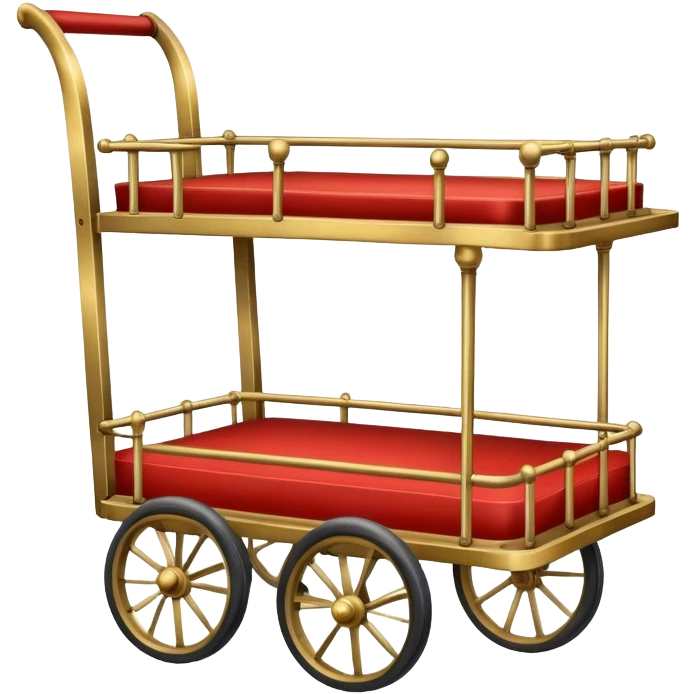 hotel bellmans cart emoji